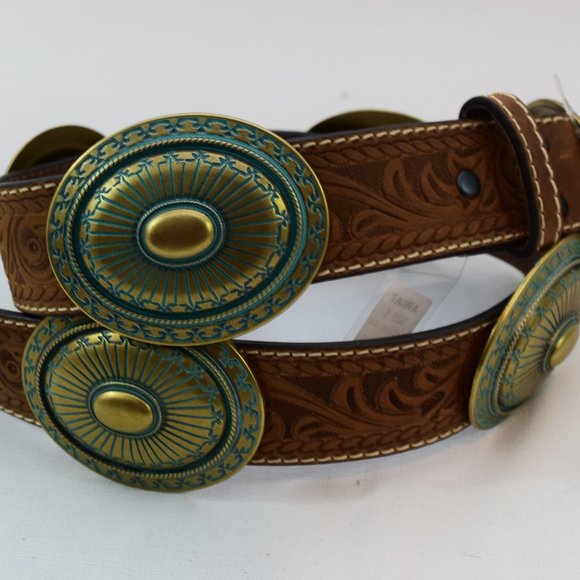 Ariat Western Small Belt Leather Turquoise main image 7